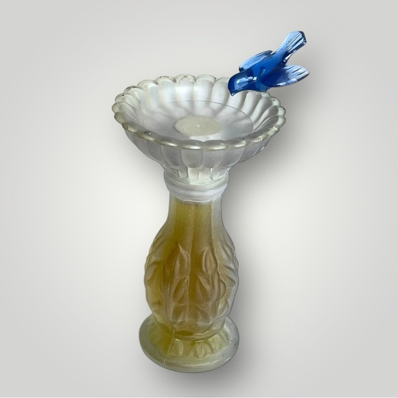 Vintage Avon Bird Bath with Blue Bird - Picture 7 of 11
